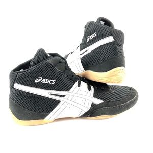 ASICS Wrestling Shoes Men's 11.5 J902Y Black